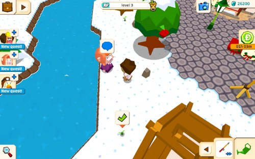 Screenshot of Castaway Paradise