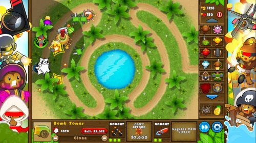 Screenshot of Bloons TD5