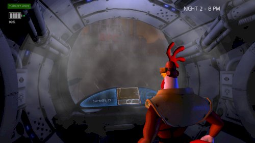 Screenshot of Cluck Yegger in Escape From The Planet of the Poultroid