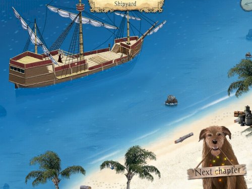 Screenshot of Adventures of Robinson Crusoe