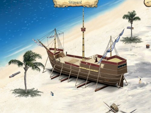 Screenshot of Adventures of Robinson Crusoe