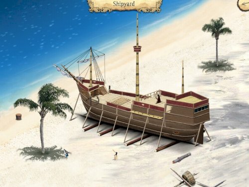 Screenshot of Adventures of Robinson Crusoe