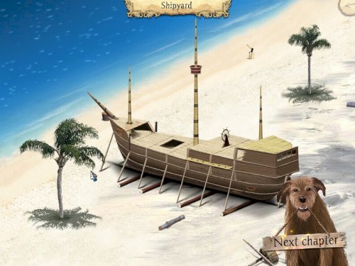 Screenshot of Adventures of Robinson Crusoe