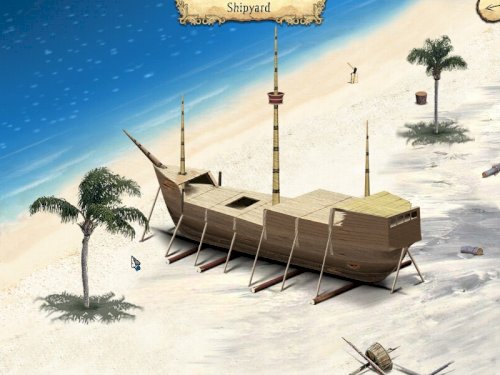 Screenshot of Adventures of Robinson Crusoe