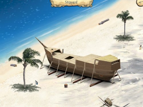 Screenshot of Adventures of Robinson Crusoe