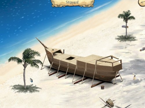 Screenshot of Adventures of Robinson Crusoe