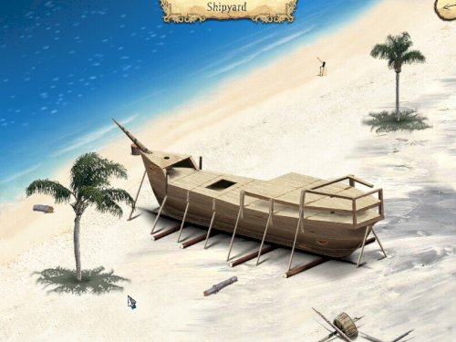 Screenshot of Adventures of Robinson Crusoe