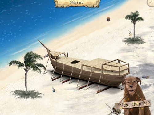Screenshot of Adventures of Robinson Crusoe