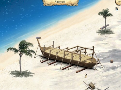 Screenshot of Adventures of Robinson Crusoe