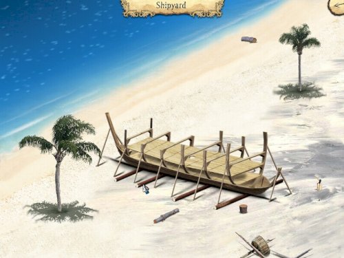 Screenshot of Adventures of Robinson Crusoe