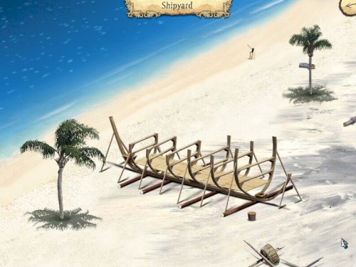 Screenshot of Adventures of Robinson Crusoe