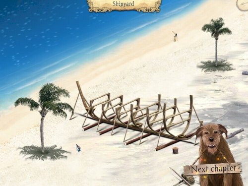 Screenshot of Adventures of Robinson Crusoe