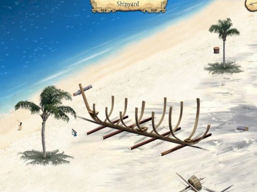 Screenshot of Adventures of Robinson Crusoe