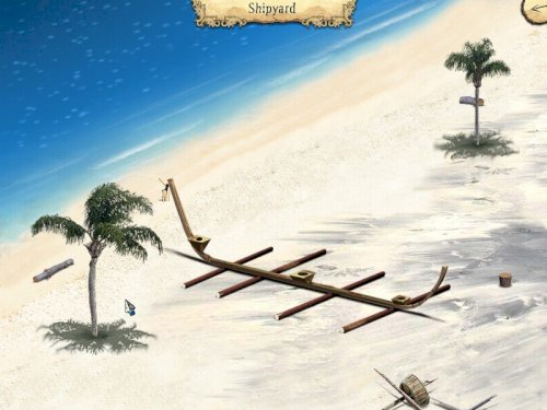 Screenshot of Adventures of Robinson Crusoe