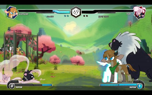 Screenshot of Them's Fightin' Herds