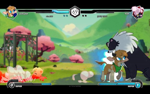 Screenshot of Them's Fightin' Herds