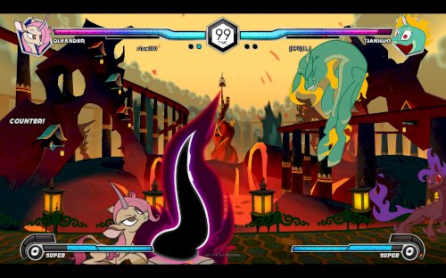 Screenshot of Them's Fightin' Herds