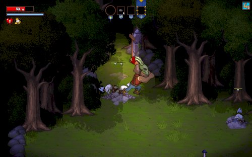 Screenshot of Rampage Knights