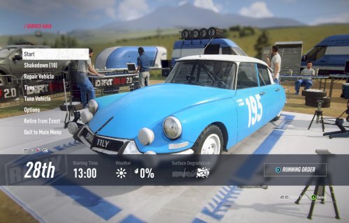 Screenshot of DiRT Rally 2.0