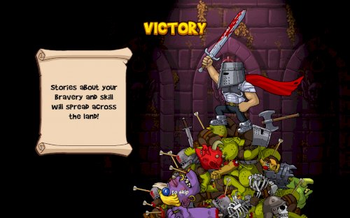 Screenshot of Rampage Knights