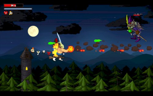 Screenshot of Rampage Knights