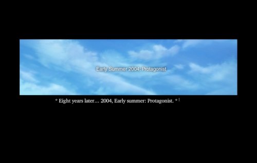 Screenshot of Narcissu 10th Anniversary Anthology Project
