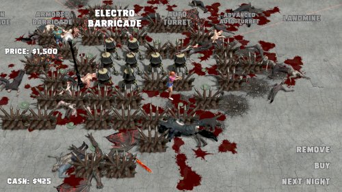Screenshot of Yet Another Zombie Defense HD
