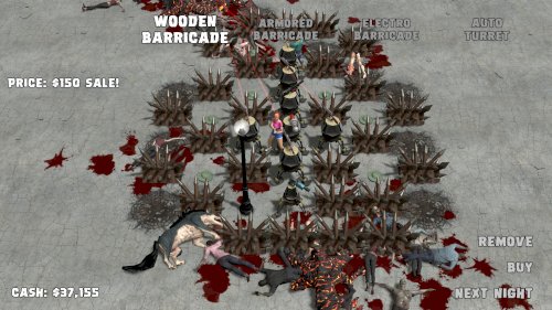 Screenshot of Yet Another Zombie Defense HD