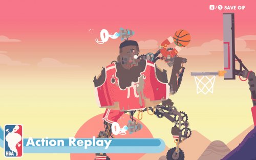 Screenshot of Regular Human Basketball