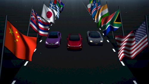 Screenshot of Horizon Chase Turbo