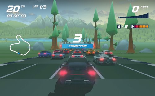 Screenshot of Horizon Chase Turbo