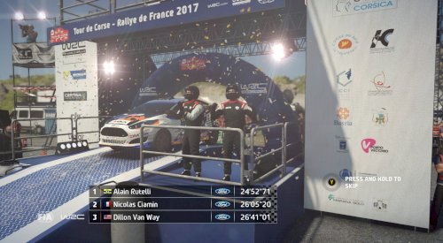 Screenshot of WRC 7