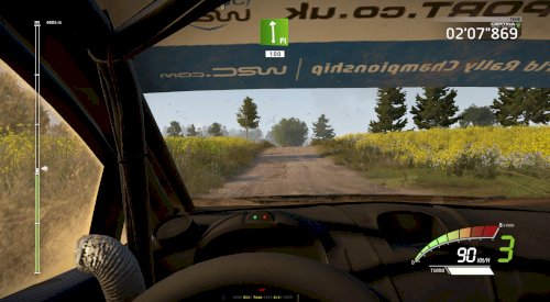 Screenshot of WRC 7