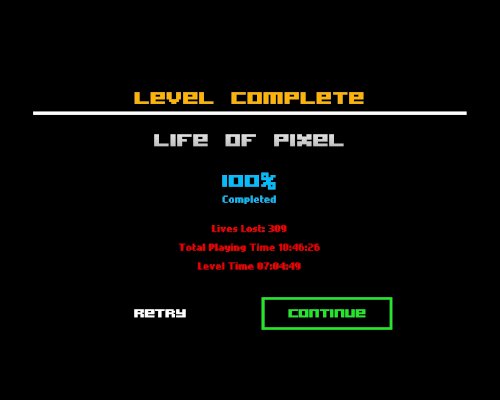 Screenshot of Super Life of Pixel