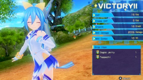 Screenshot of Superdimension Neptune VS Sega Hard Girls