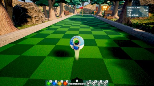 Screenshot of Super Inefficient Golf