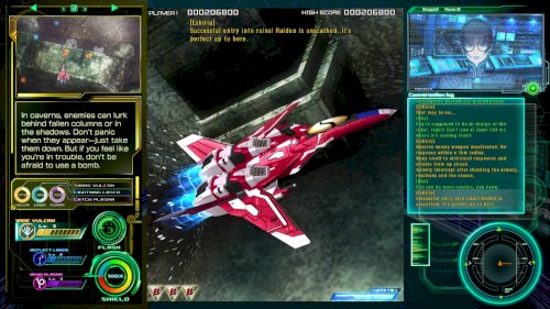 Screenshot of Raiden V: Director's Cut