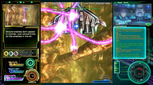 Screenshot of Raiden V: Director's Cut