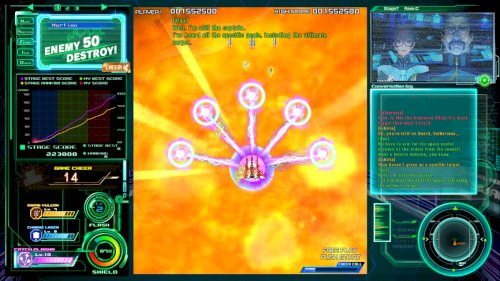 Screenshot of Raiden V: Director's Cut