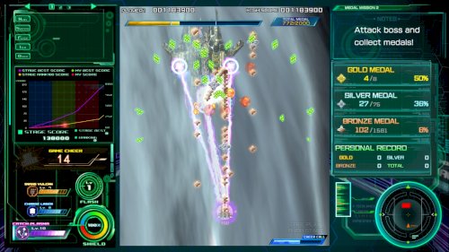 Screenshot of Raiden V: Director's Cut