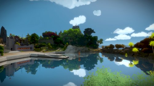 Screenshot of The Witness