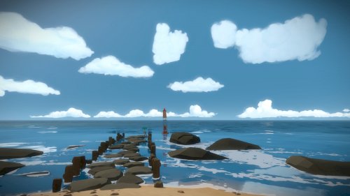 Screenshot of The Witness