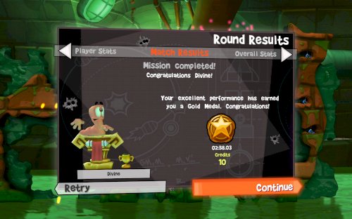 Screenshot of Worms Revolution