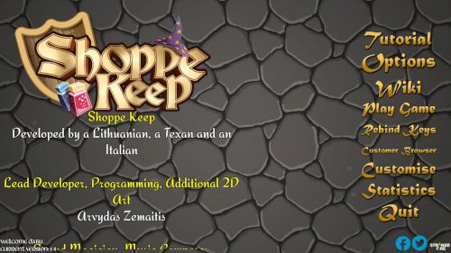 Screenshot of Shoppe Keep