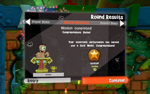 Screenshot of Worms Revolution