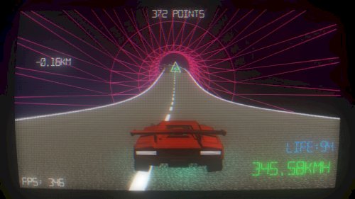 Screenshot of Synthwave Dream '85