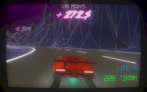 Screenshot of Synthwave Dream '85