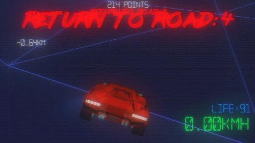 Screenshot of Synthwave Dream '85