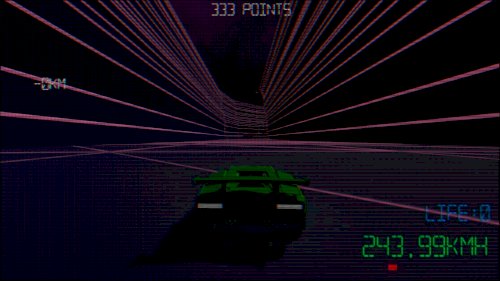 Screenshot of Synthwave Dream '85