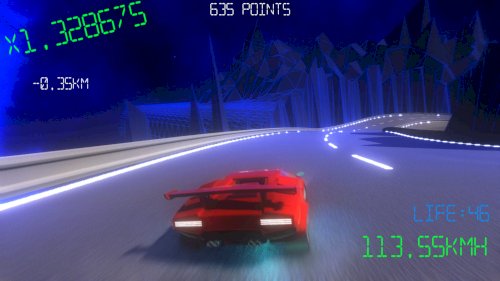 Screenshot of Synthwave Dream '85